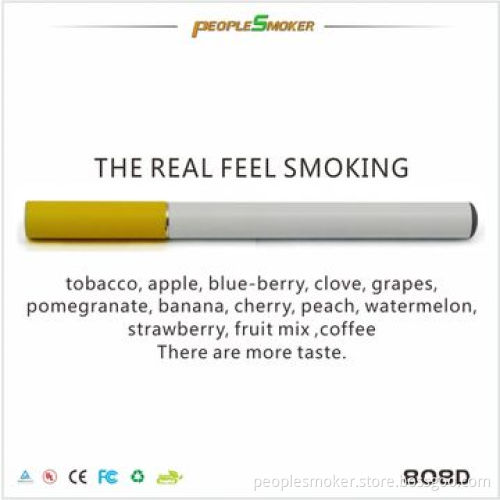 Electronic Cigarette Starter Kit, 2 Pieces Disposable Cartomizers with Auto or Manual Battery